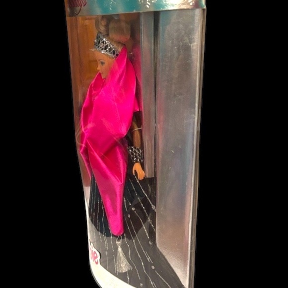 NWT-Barbie Holiday Edition Doll in Pink and Black - Picture 9 of 10